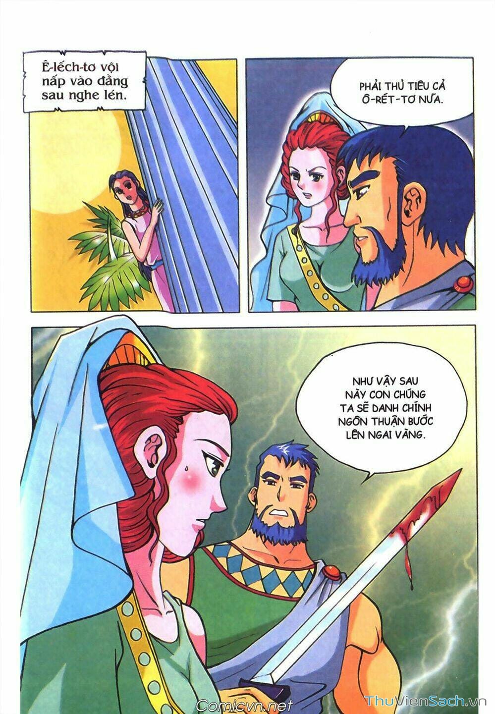 Truyện Tranh Thần Thoại Hy Lạp - Nguồn Gốc Các Vị Thần trang 3