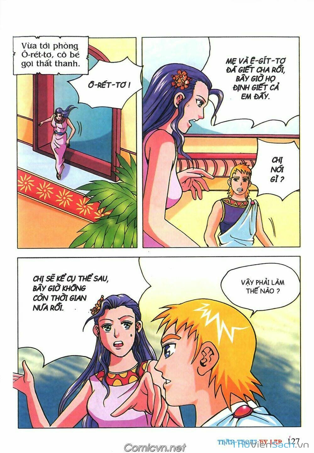 Truyện Tranh Thần Thoại Hy Lạp - Nguồn Gốc Các Vị Thần trang 3