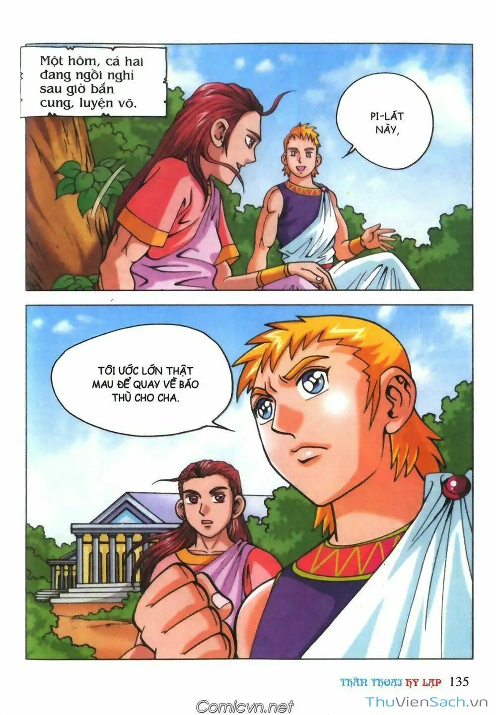 Truyện Tranh Thần Thoại Hy Lạp - Nguồn Gốc Các Vị Thần trang 3