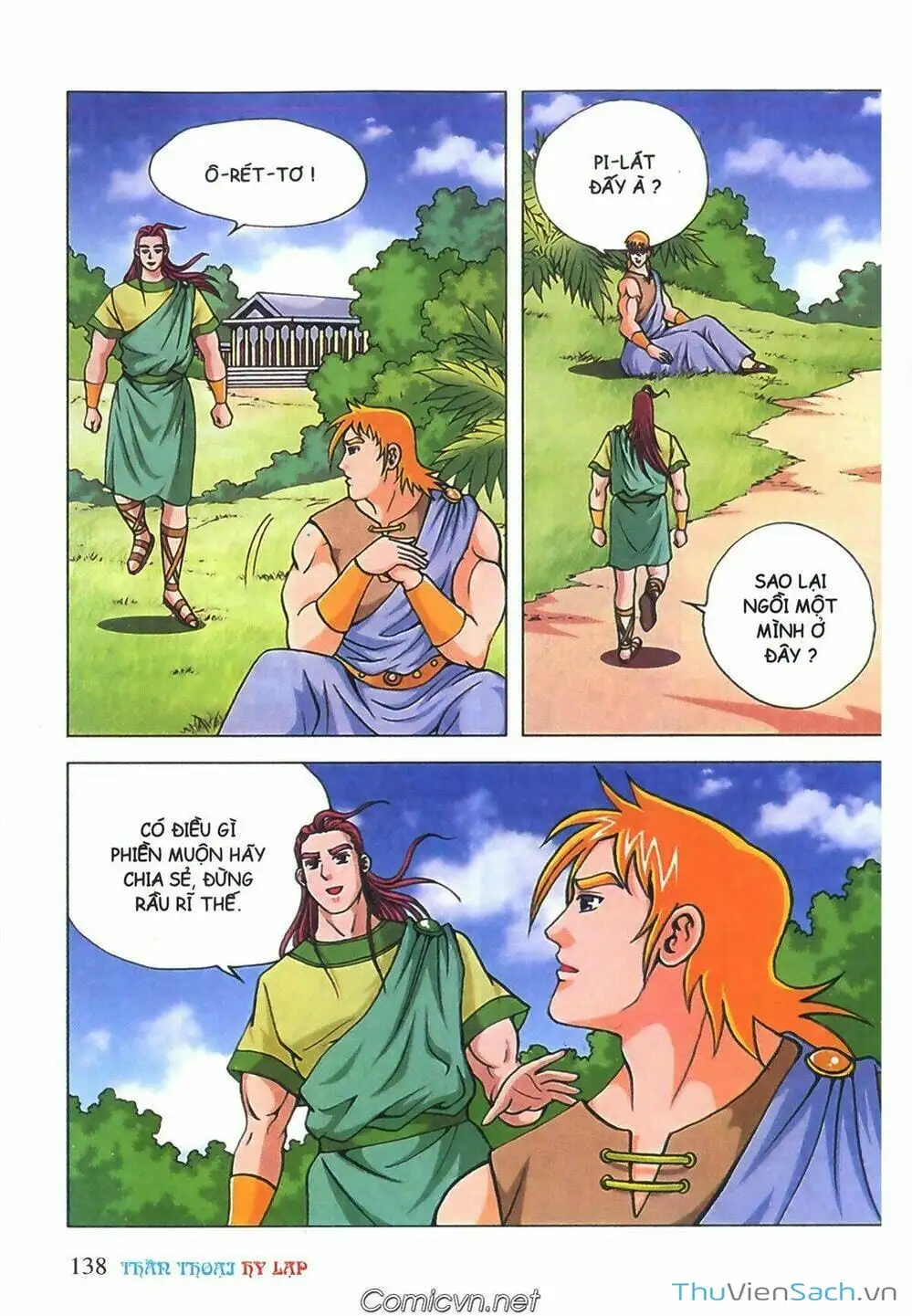 Truyện Tranh Thần Thoại Hy Lạp - Nguồn Gốc Các Vị Thần trang 3