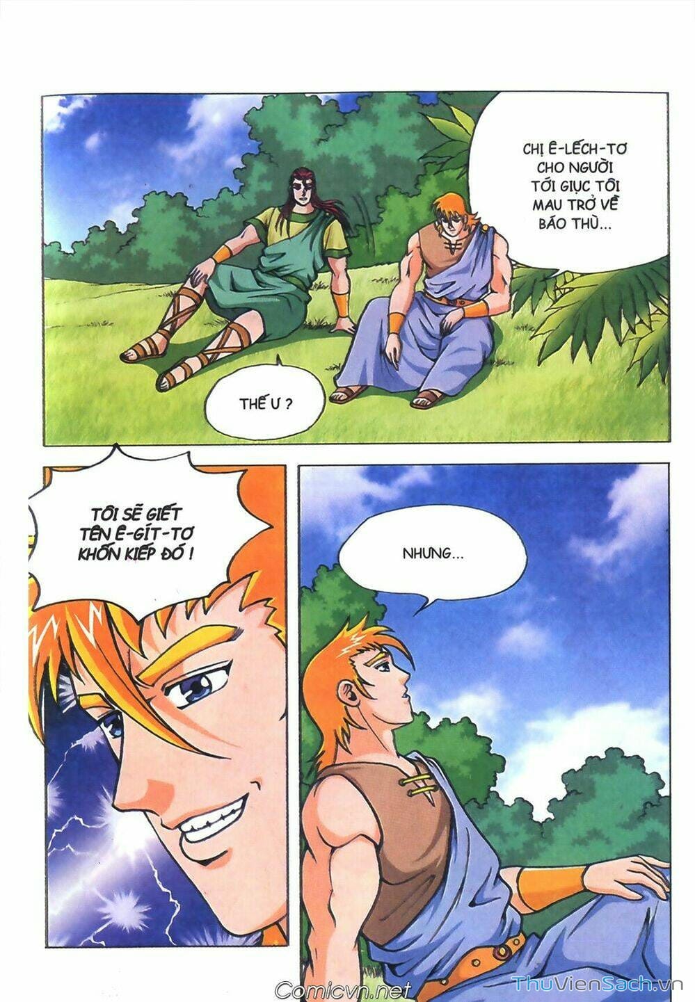 Truyện Tranh Thần Thoại Hy Lạp - Nguồn Gốc Các Vị Thần trang 3