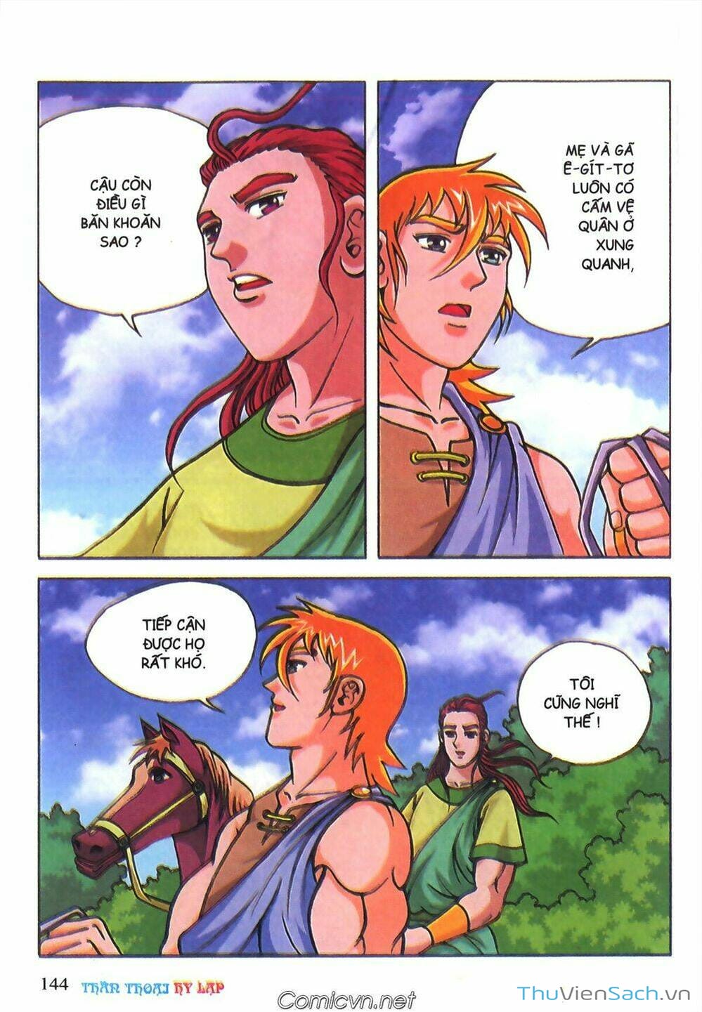 Truyện Tranh Thần Thoại Hy Lạp - Nguồn Gốc Các Vị Thần trang 3