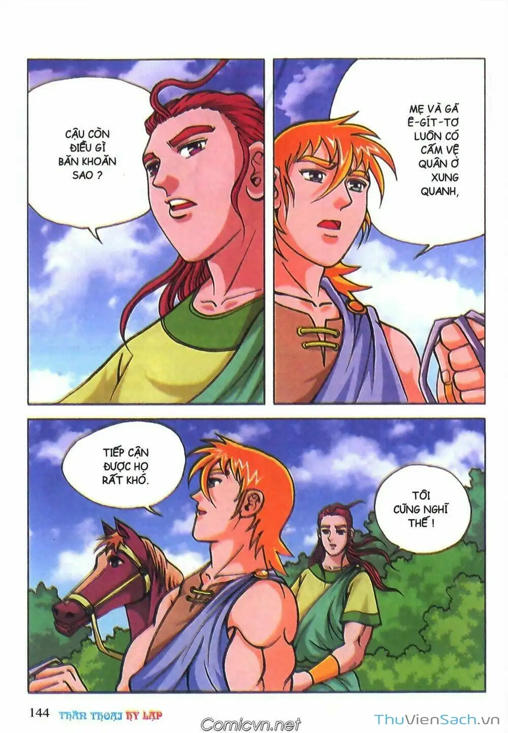 Truyện Tranh Thần Thoại Hy Lạp - Nguồn Gốc Các Vị Thần trang 3