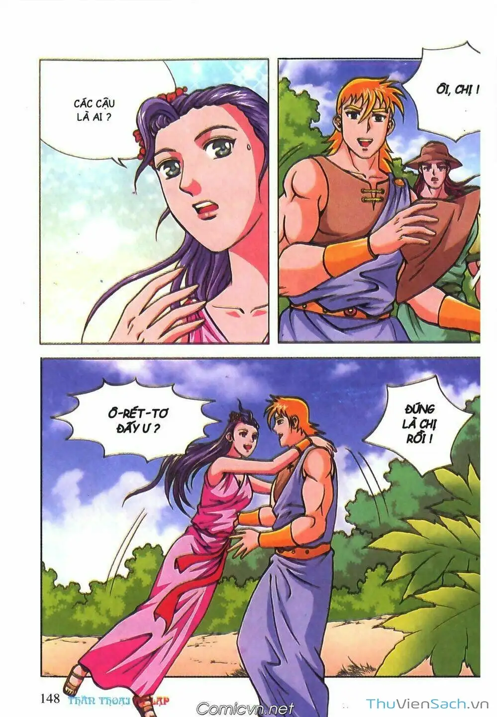 Truyện Tranh Thần Thoại Hy Lạp - Nguồn Gốc Các Vị Thần trang 3