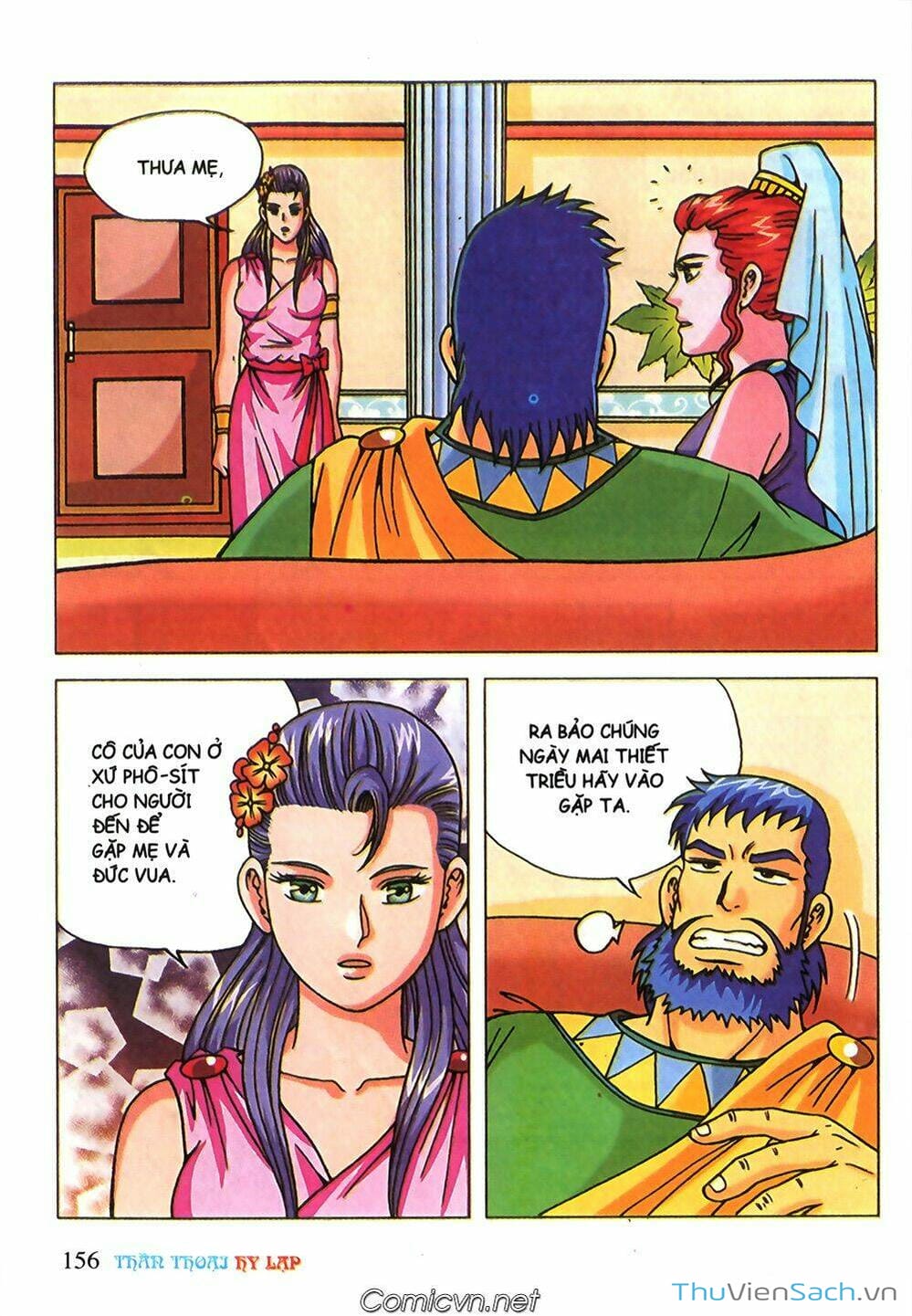 Truyện Tranh Thần Thoại Hy Lạp - Nguồn Gốc Các Vị Thần trang 3