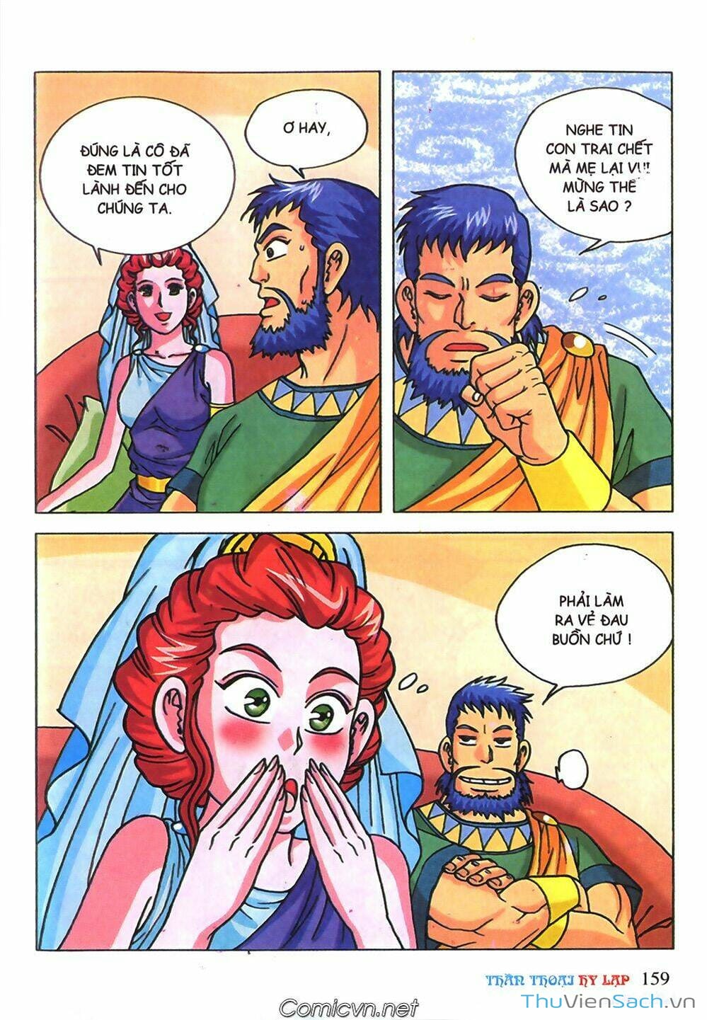 Truyện Tranh Thần Thoại Hy Lạp - Nguồn Gốc Các Vị Thần trang 3