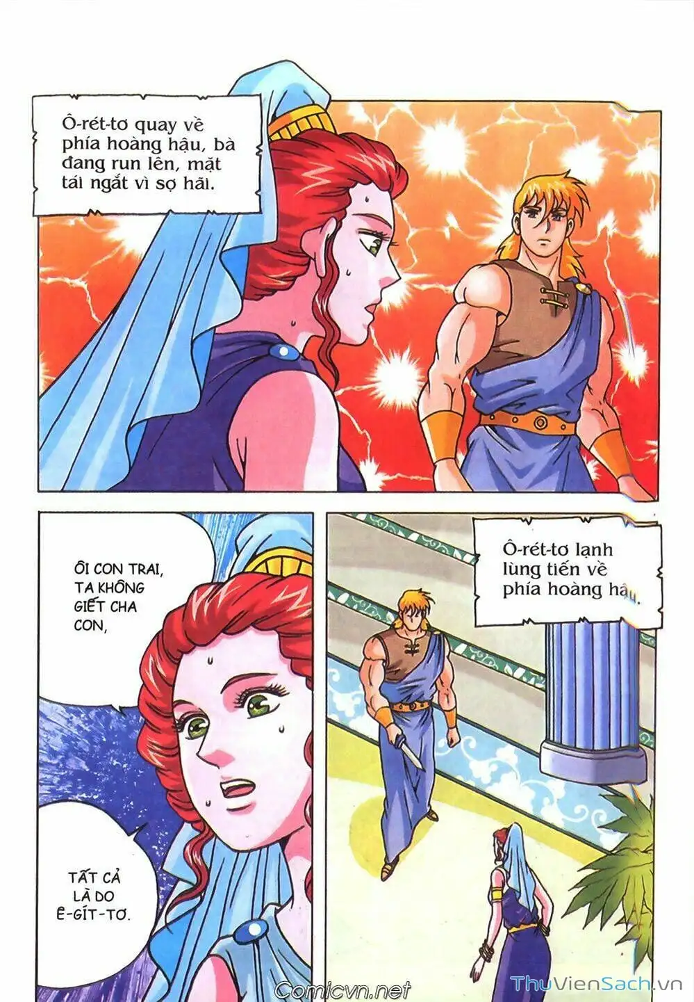 Truyện Tranh Thần Thoại Hy Lạp - Nguồn Gốc Các Vị Thần trang 3