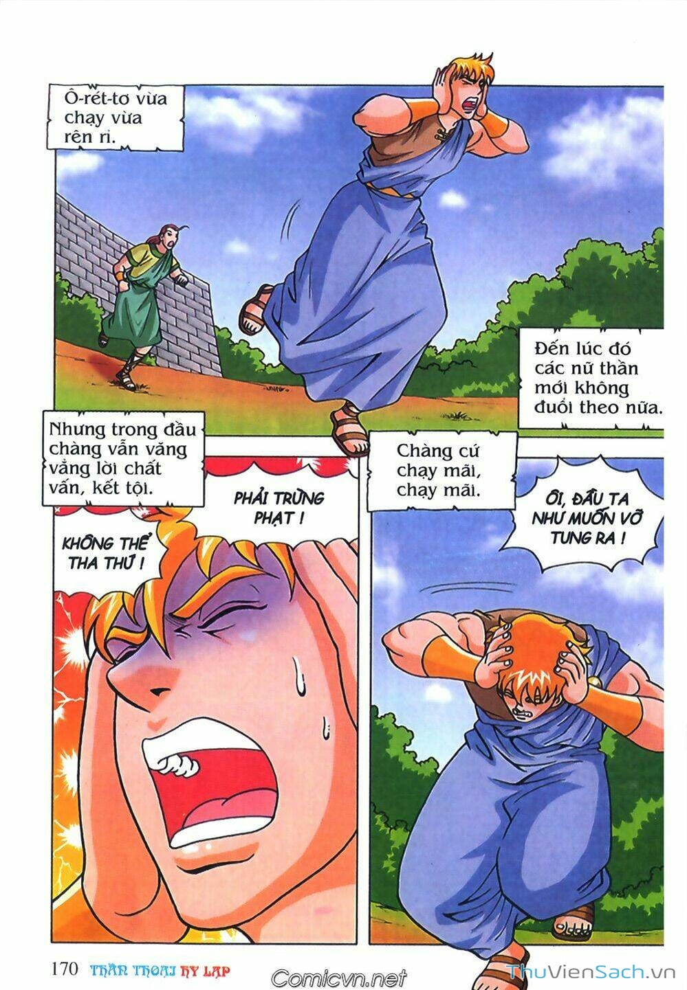 Truyện Tranh Thần Thoại Hy Lạp - Nguồn Gốc Các Vị Thần trang 3