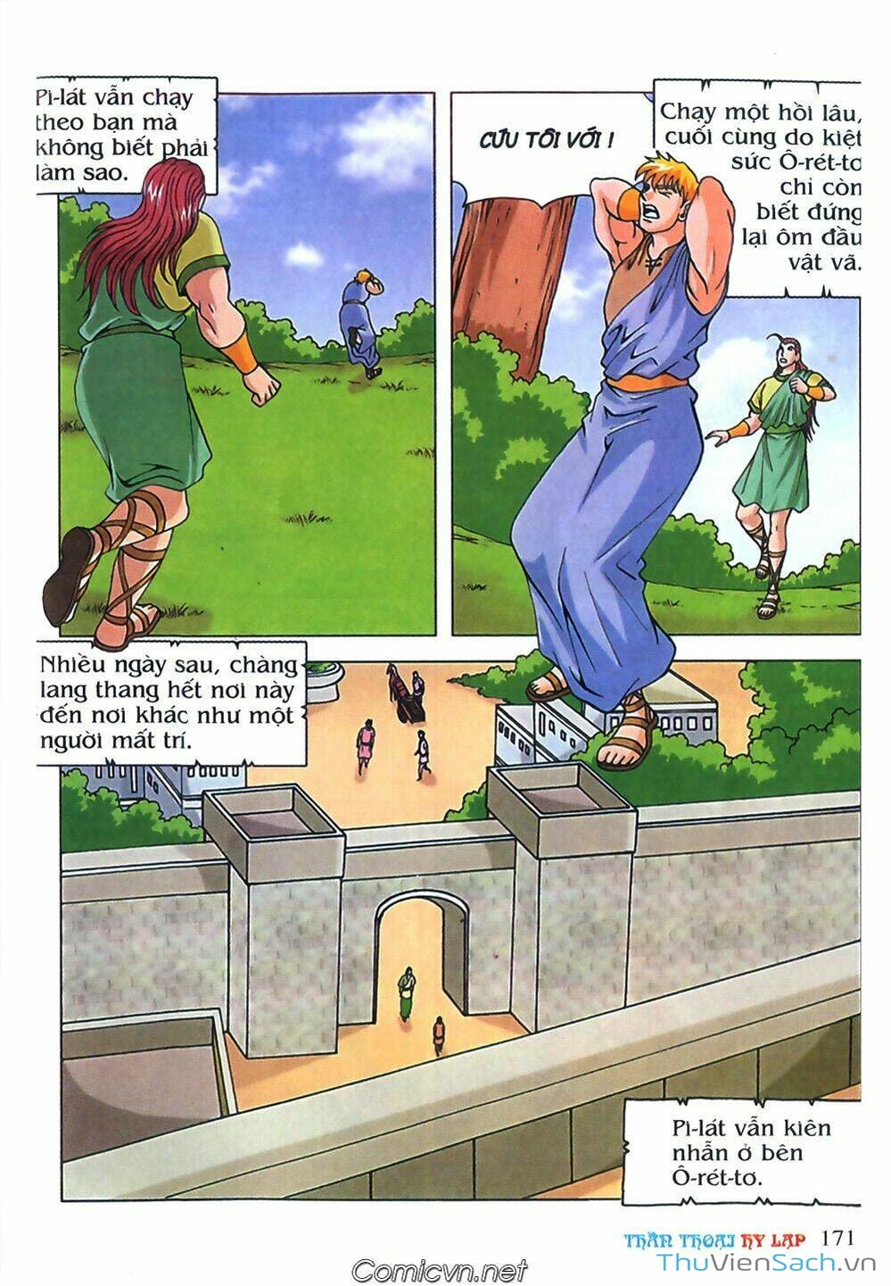 Truyện Tranh Thần Thoại Hy Lạp - Nguồn Gốc Các Vị Thần trang 3