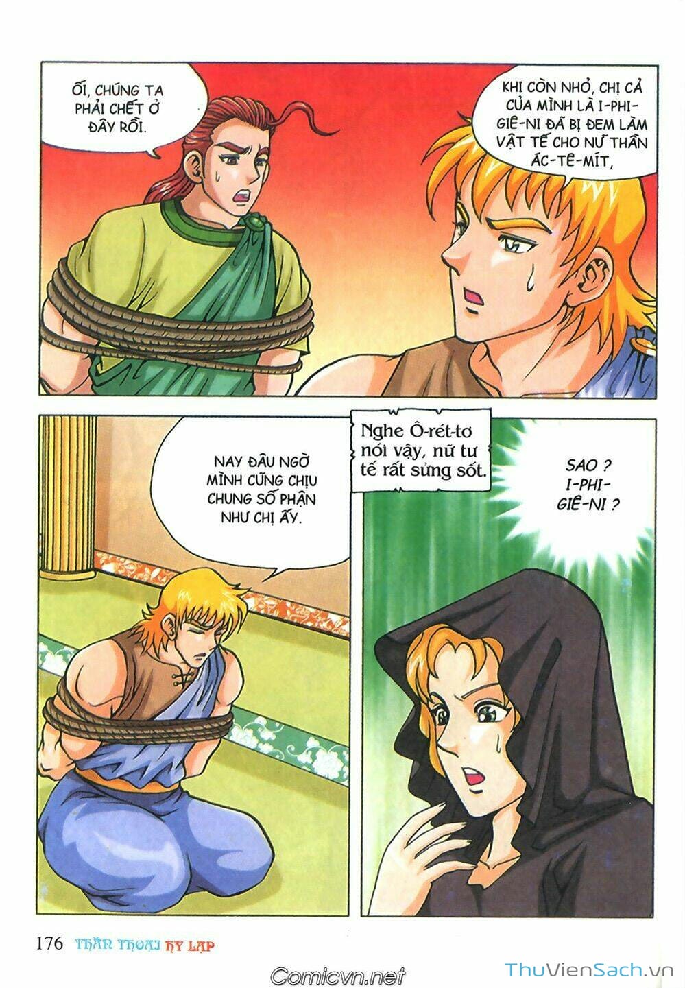 Truyện Tranh Thần Thoại Hy Lạp - Nguồn Gốc Các Vị Thần trang 3