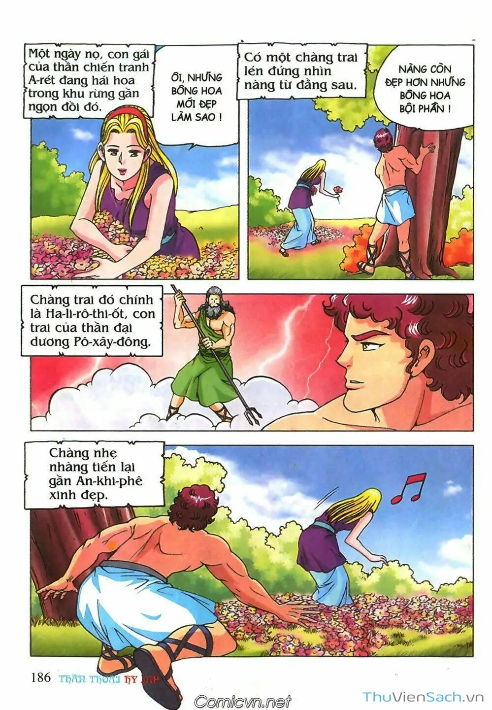 Truyện Tranh Thần Thoại Hy Lạp - Nguồn Gốc Các Vị Thần trang 3