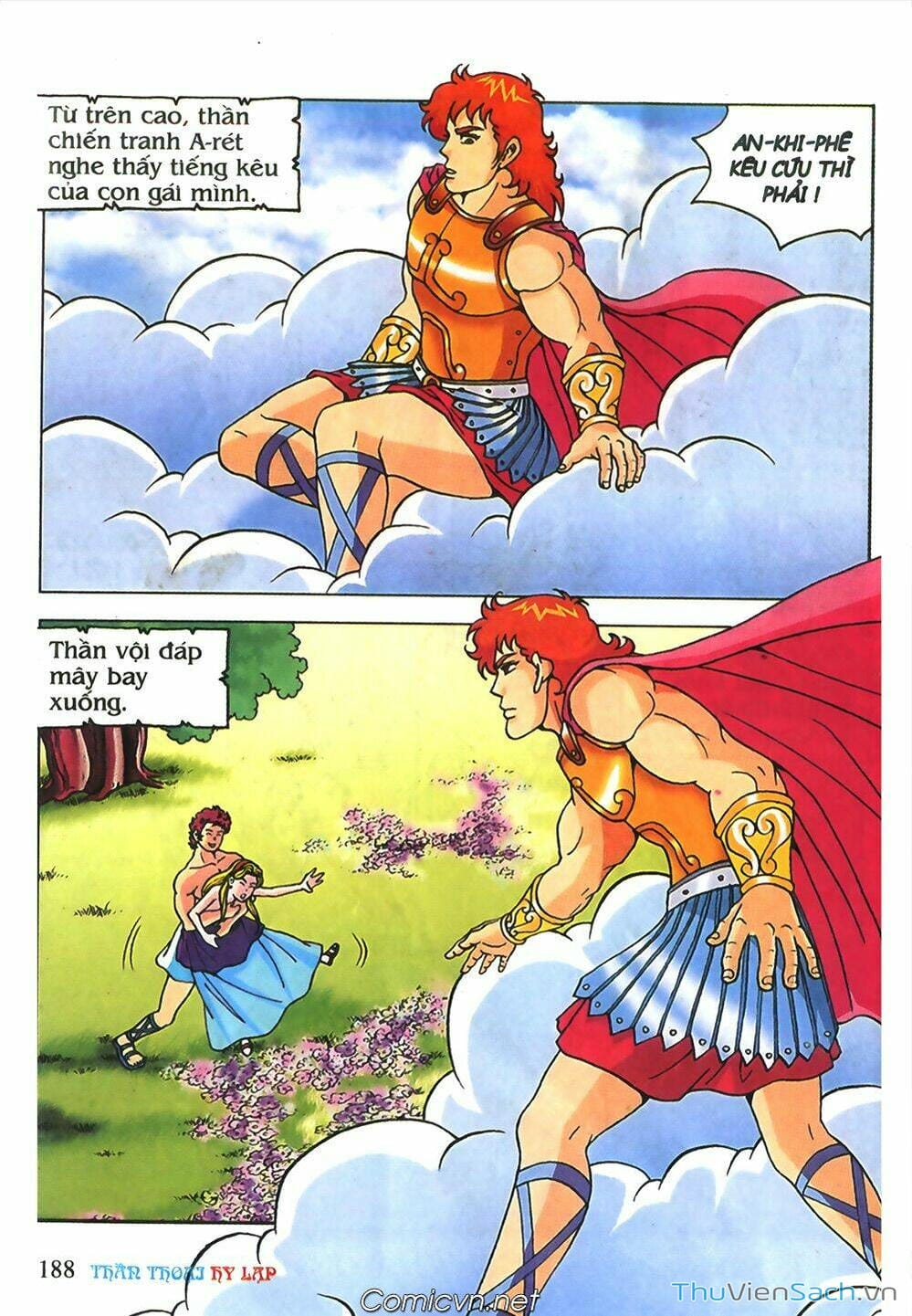 Truyện Tranh Thần Thoại Hy Lạp - Nguồn Gốc Các Vị Thần trang 3