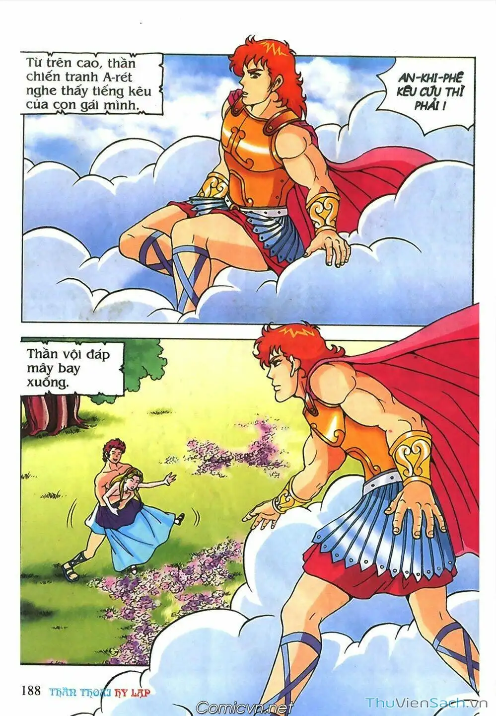 Truyện Tranh Thần Thoại Hy Lạp - Nguồn Gốc Các Vị Thần trang 3