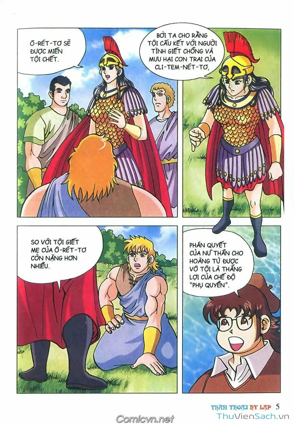 Truyện Tranh Thần Thoại Hy Lạp - Nguồn Gốc Các Vị Thần trang 3