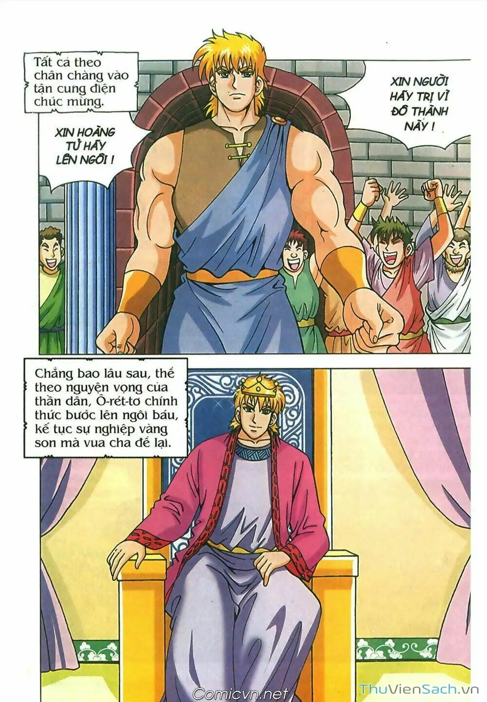 Truyện Tranh Thần Thoại Hy Lạp - Nguồn Gốc Các Vị Thần trang 3