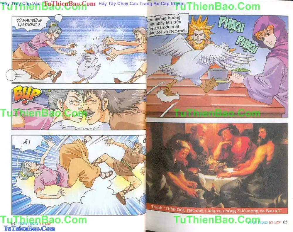 Truyện Tranh Thần Thoại Hy Lạp - Nguồn Gốc Các Vị Thần trang 3