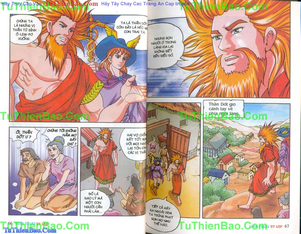 Truyện Tranh Thần Thoại Hy Lạp - Nguồn Gốc Các Vị Thần trang 3
