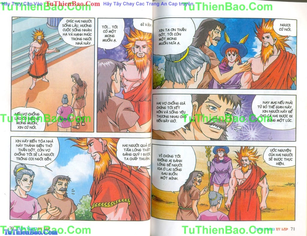 Truyện Tranh Thần Thoại Hy Lạp - Nguồn Gốc Các Vị Thần trang 3