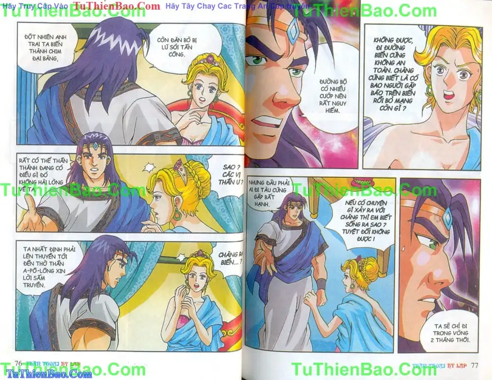 Truyện Tranh Thần Thoại Hy Lạp - Nguồn Gốc Các Vị Thần trang 3