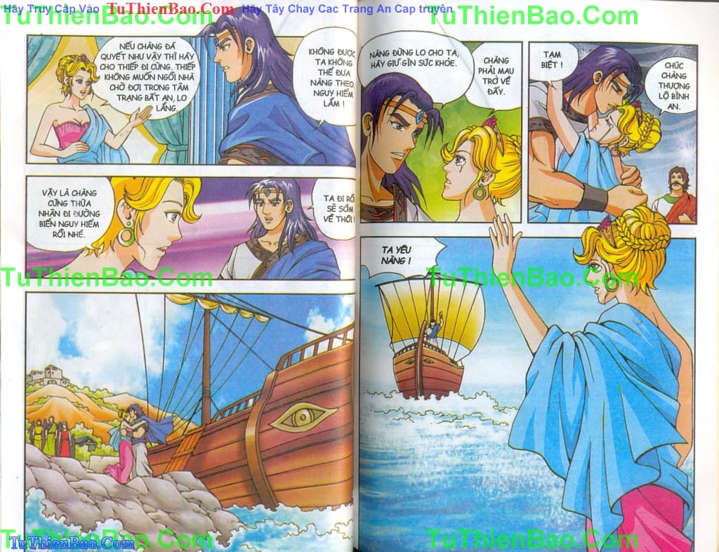 Truyện Tranh Thần Thoại Hy Lạp - Nguồn Gốc Các Vị Thần trang 3