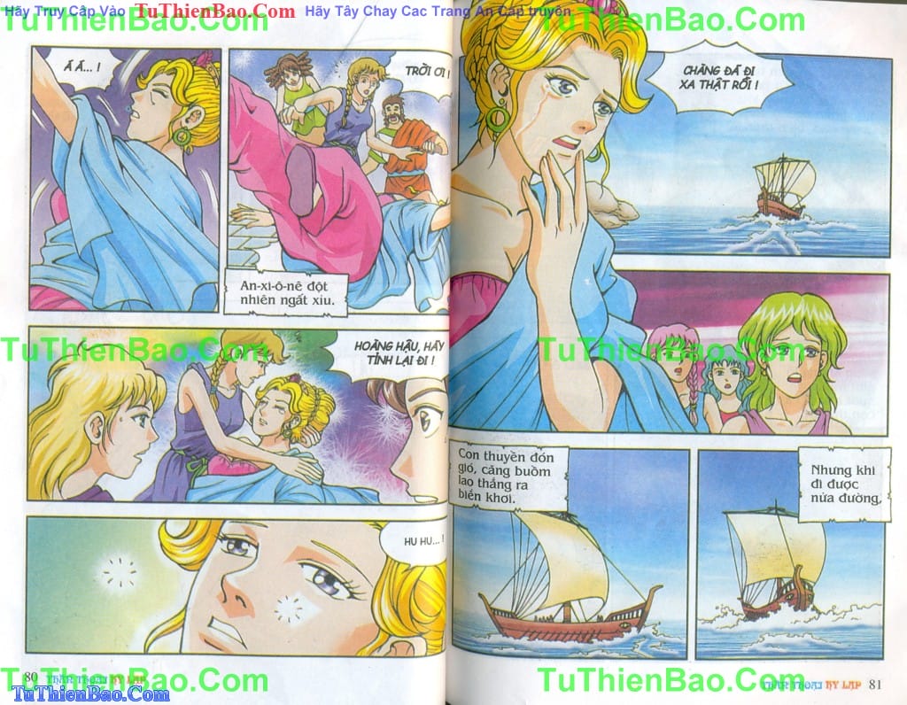 Truyện Tranh Thần Thoại Hy Lạp - Nguồn Gốc Các Vị Thần trang 3