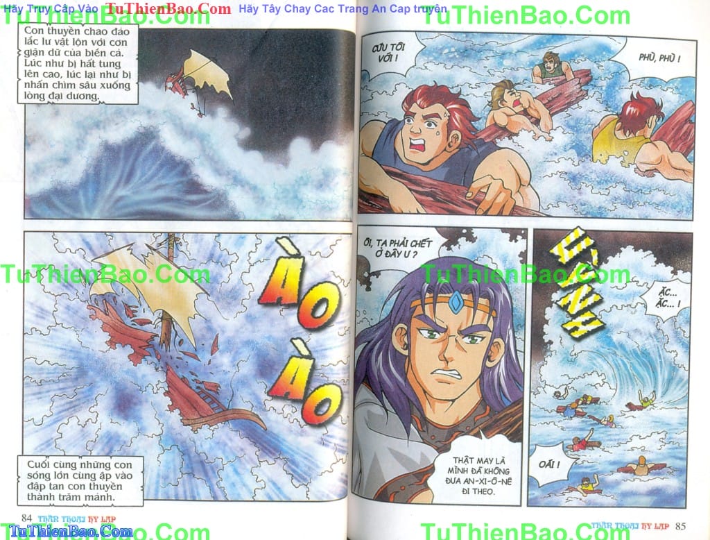 Truyện Tranh Thần Thoại Hy Lạp - Nguồn Gốc Các Vị Thần trang 3