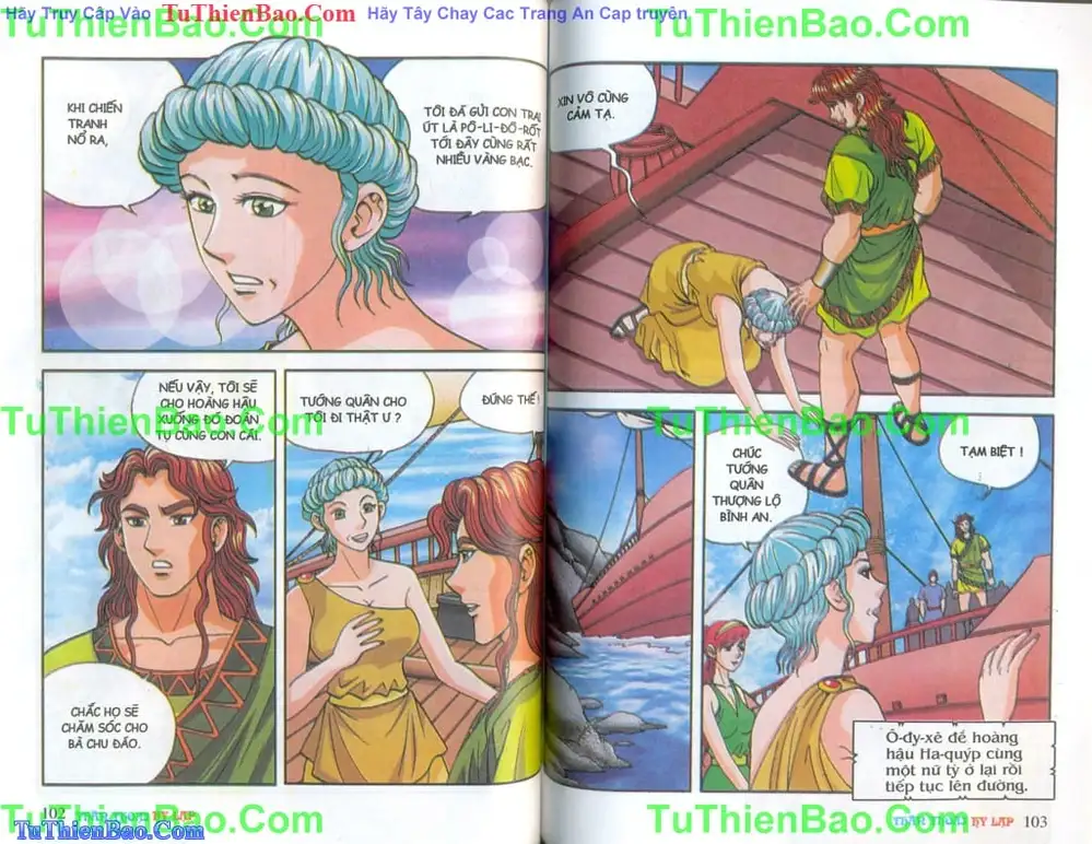 Truyện Tranh Thần Thoại Hy Lạp - Nguồn Gốc Các Vị Thần trang 3