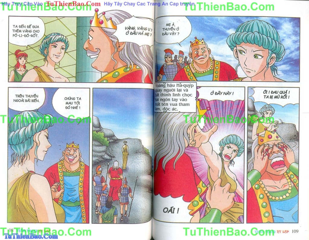 Truyện Tranh Thần Thoại Hy Lạp - Nguồn Gốc Các Vị Thần trang 3