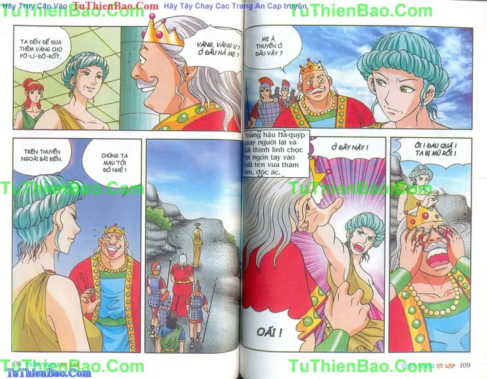 Truyện Tranh Thần Thoại Hy Lạp - Nguồn Gốc Các Vị Thần trang 3