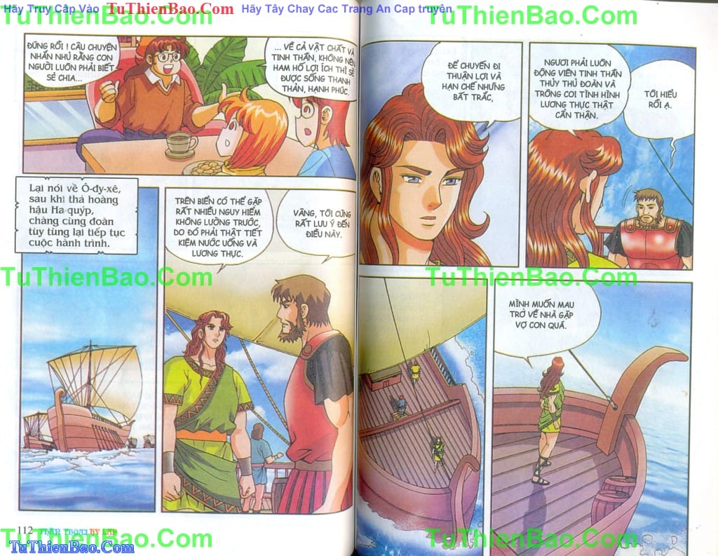 Truyện Tranh Thần Thoại Hy Lạp - Nguồn Gốc Các Vị Thần trang 3