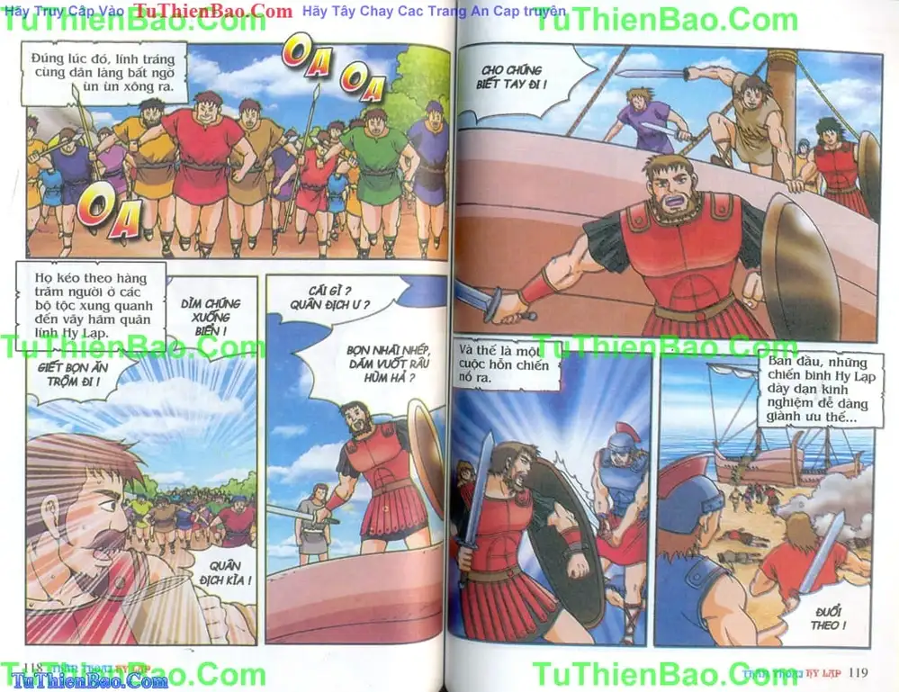 Truyện Tranh Thần Thoại Hy Lạp - Nguồn Gốc Các Vị Thần trang 3