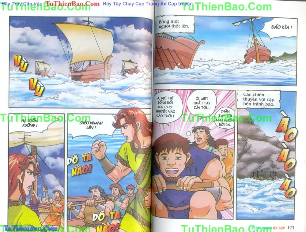 Truyện Tranh Thần Thoại Hy Lạp - Nguồn Gốc Các Vị Thần trang 3