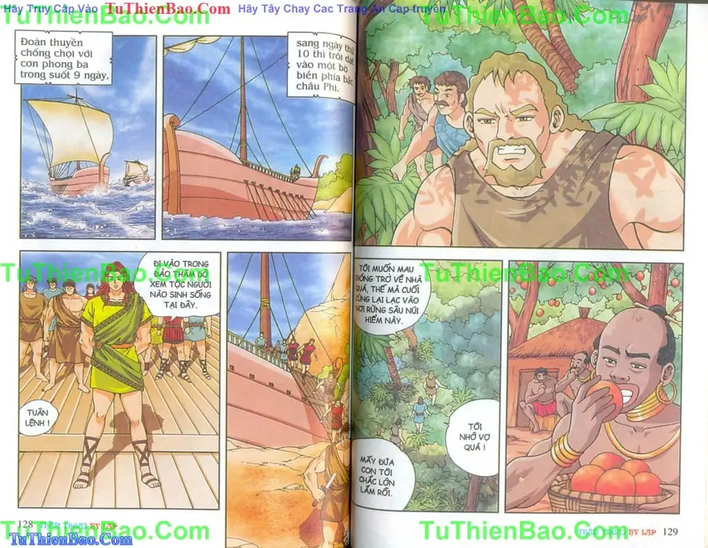 Truyện Tranh Thần Thoại Hy Lạp - Nguồn Gốc Các Vị Thần trang 3