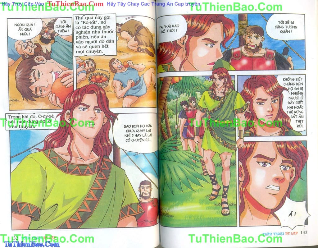 Truyện Tranh Thần Thoại Hy Lạp - Nguồn Gốc Các Vị Thần trang 3