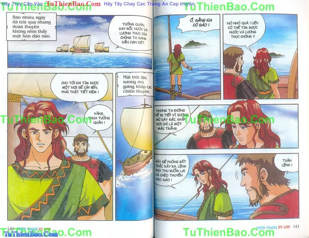 Truyện Tranh Thần Thoại Hy Lạp - Nguồn Gốc Các Vị Thần trang 3