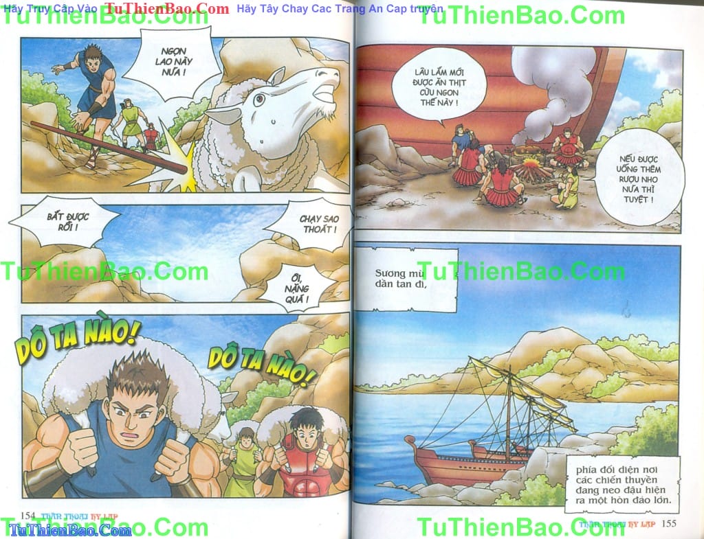 Truyện Tranh Thần Thoại Hy Lạp - Nguồn Gốc Các Vị Thần trang 3