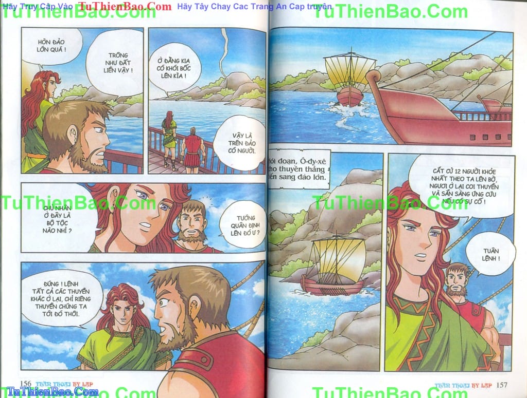 Truyện Tranh Thần Thoại Hy Lạp - Nguồn Gốc Các Vị Thần trang 3