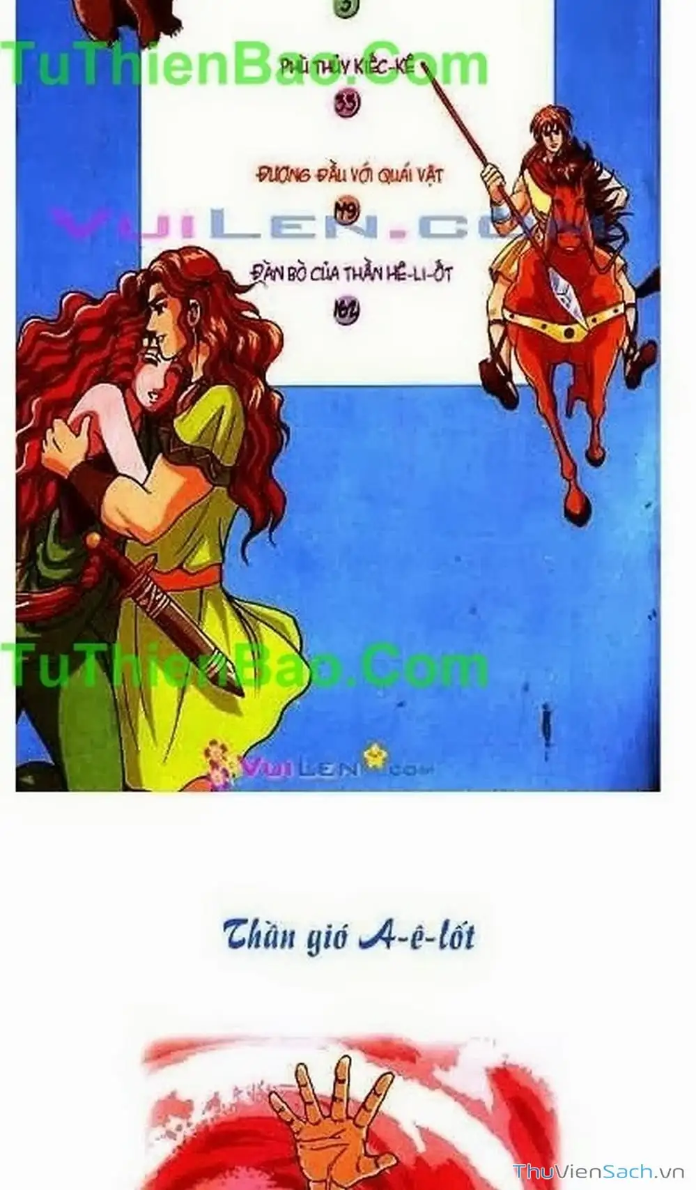 Truyện Tranh Thần Thoại Hy Lạp - Nguồn Gốc Các Vị Thần trang 3