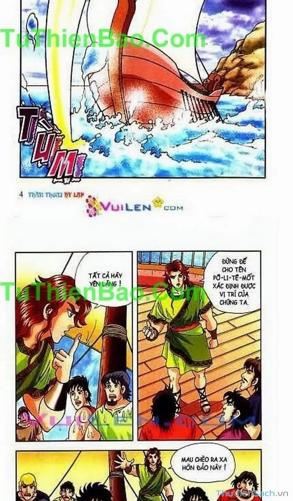 Truyện Tranh Thần Thoại Hy Lạp - Nguồn Gốc Các Vị Thần trang 3