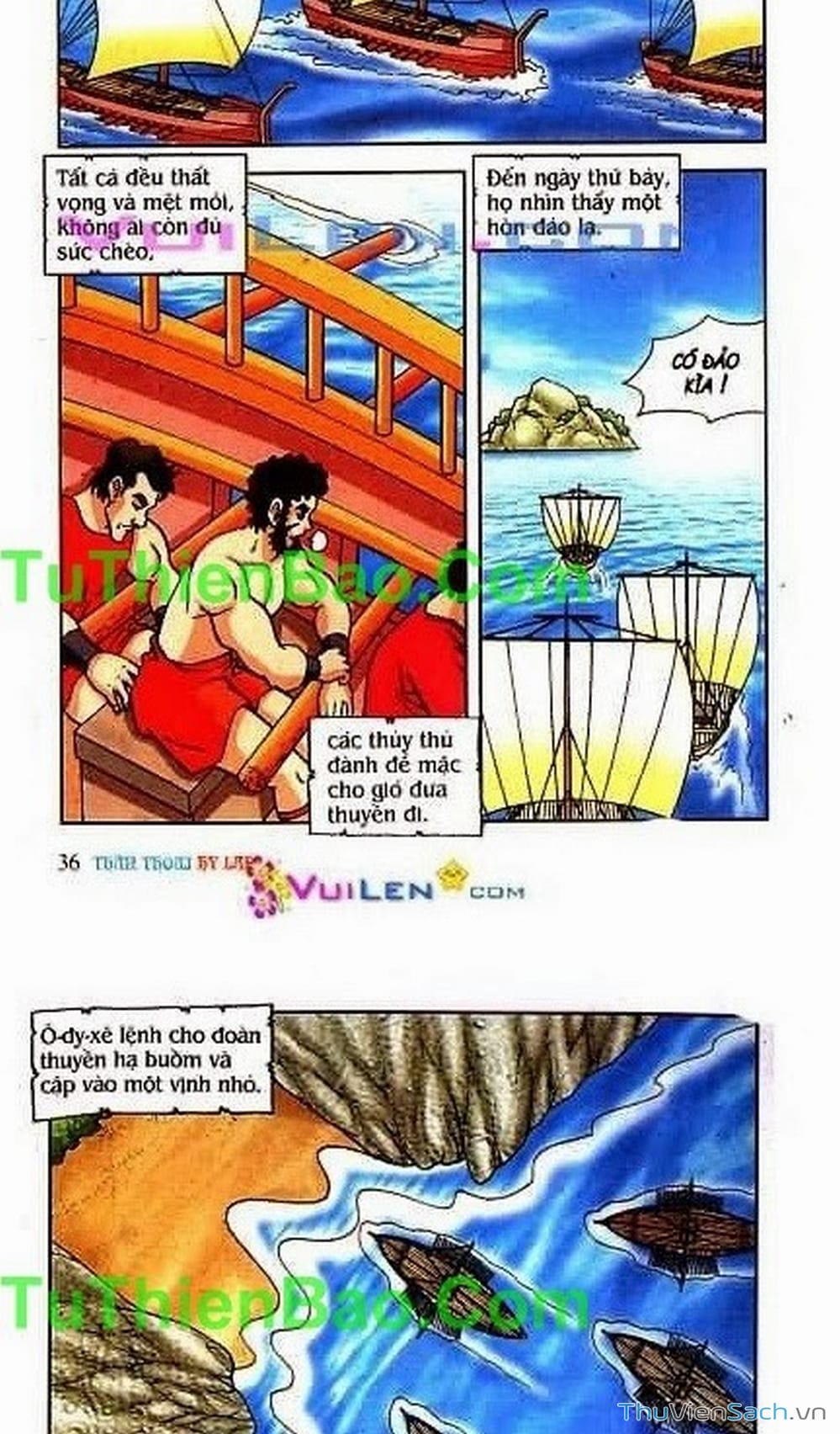 Truyện Tranh Thần Thoại Hy Lạp - Nguồn Gốc Các Vị Thần trang 3