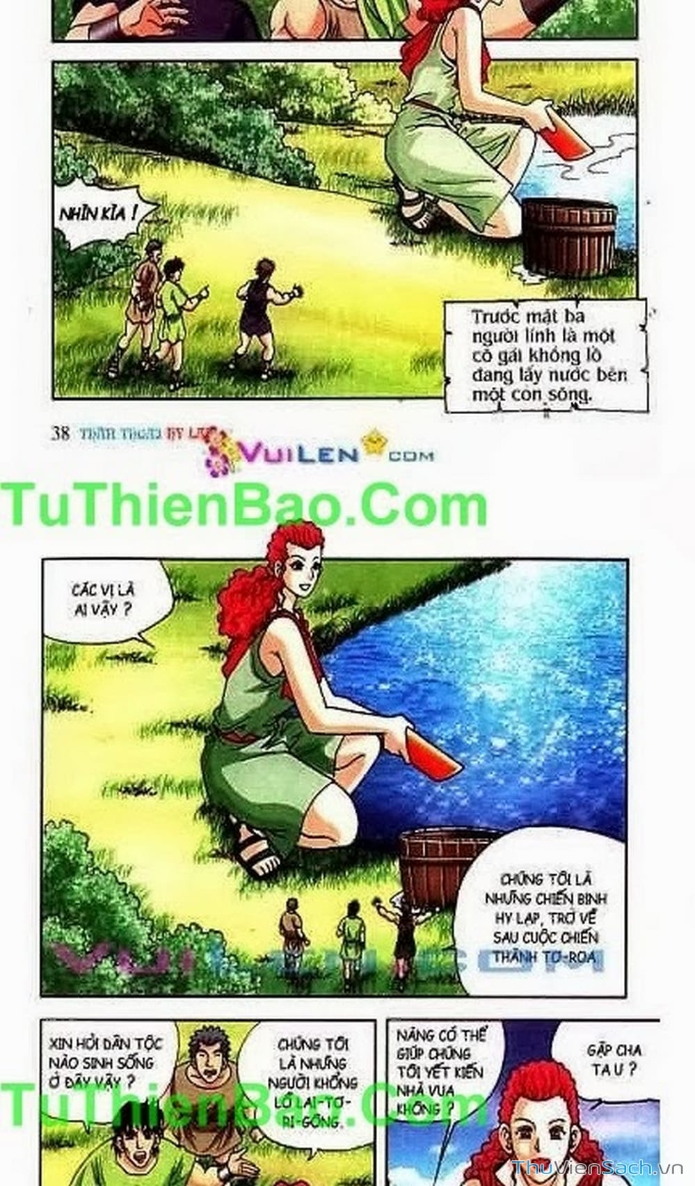 Truyện Tranh Thần Thoại Hy Lạp - Nguồn Gốc Các Vị Thần trang 3