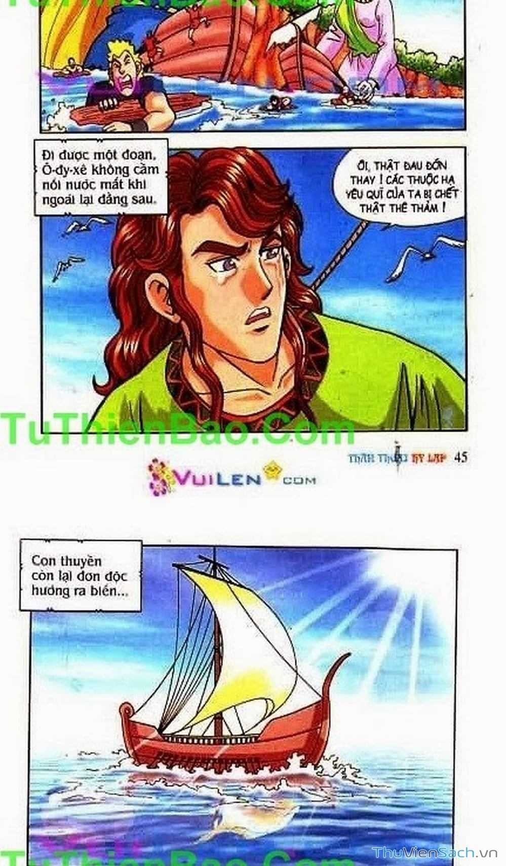 Truyện Tranh Thần Thoại Hy Lạp - Nguồn Gốc Các Vị Thần trang 3