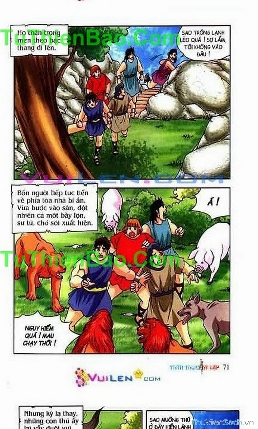 Truyện Tranh Thần Thoại Hy Lạp - Nguồn Gốc Các Vị Thần trang 3