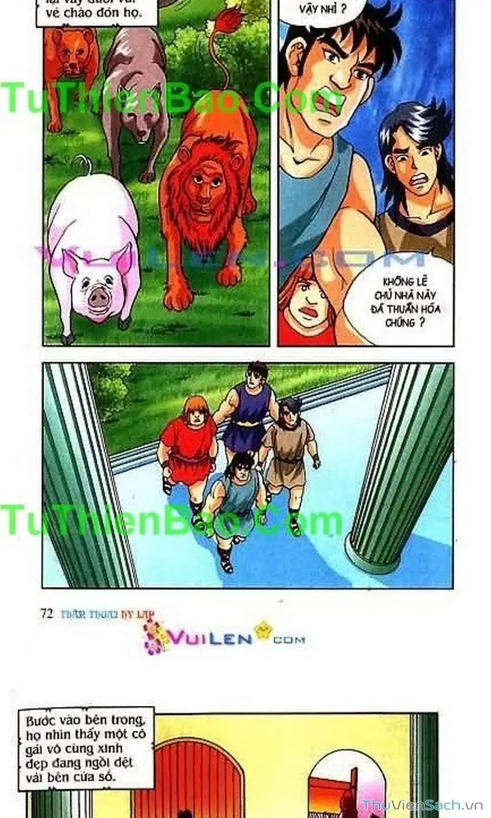 Truyện Tranh Thần Thoại Hy Lạp - Nguồn Gốc Các Vị Thần trang 3