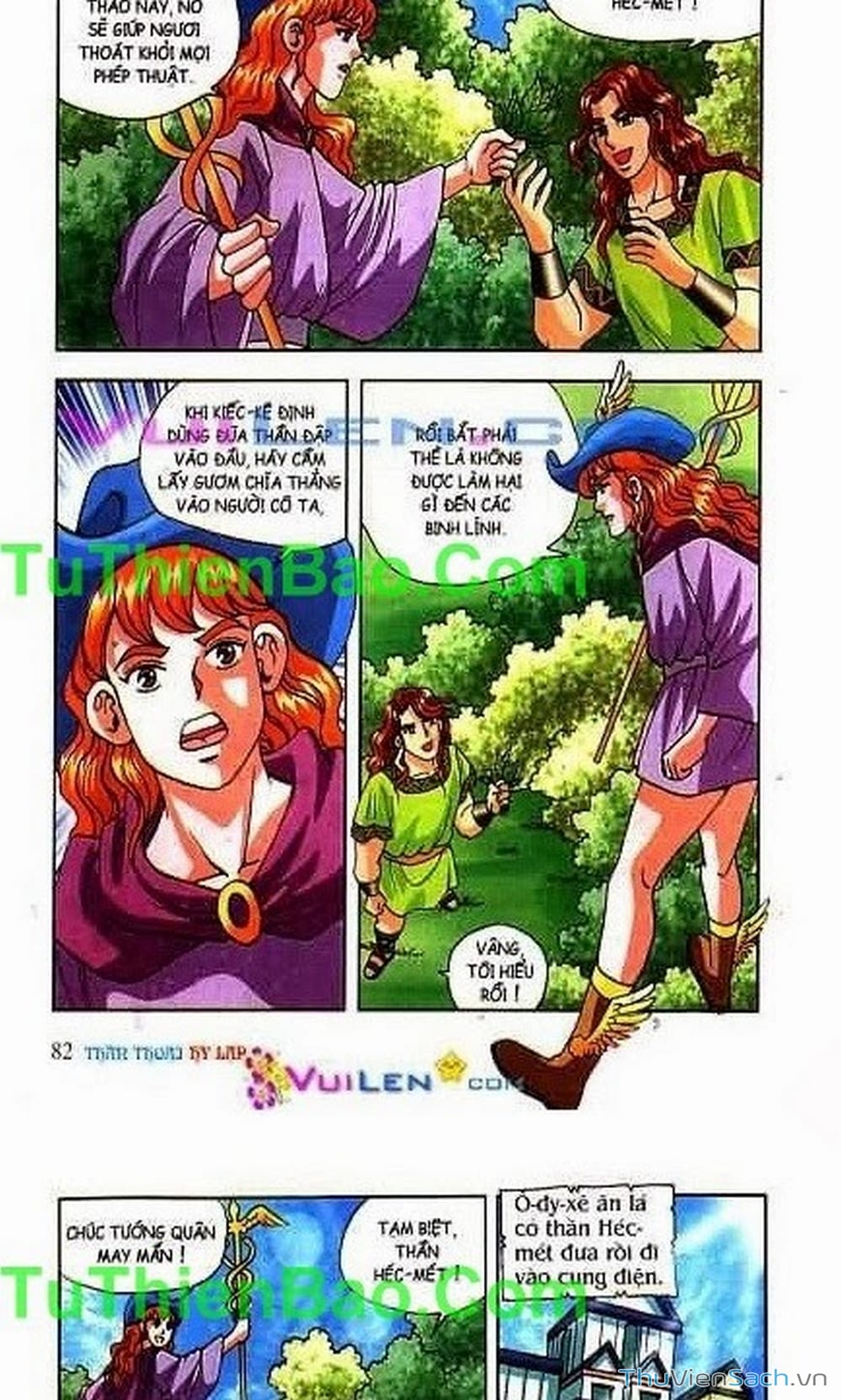 Truyện Tranh Thần Thoại Hy Lạp - Nguồn Gốc Các Vị Thần trang 3