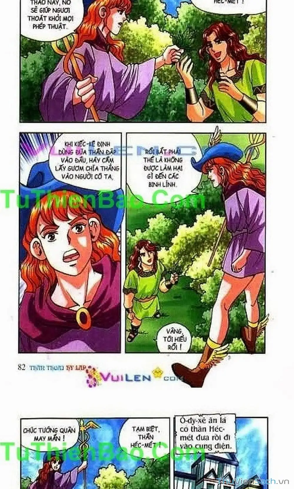 Truyện Tranh Thần Thoại Hy Lạp - Nguồn Gốc Các Vị Thần trang 3