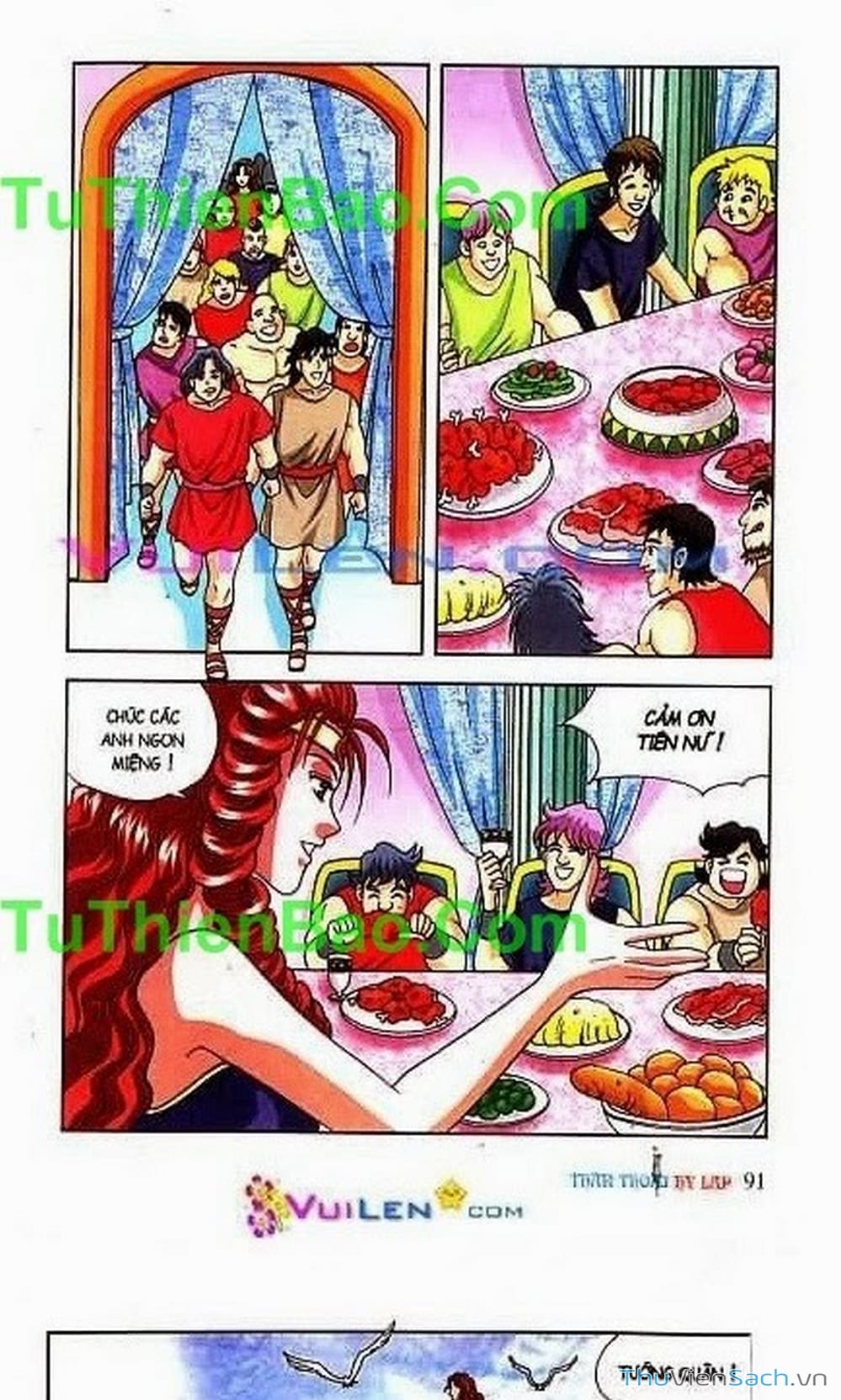 Truyện Tranh Thần Thoại Hy Lạp - Nguồn Gốc Các Vị Thần trang 3