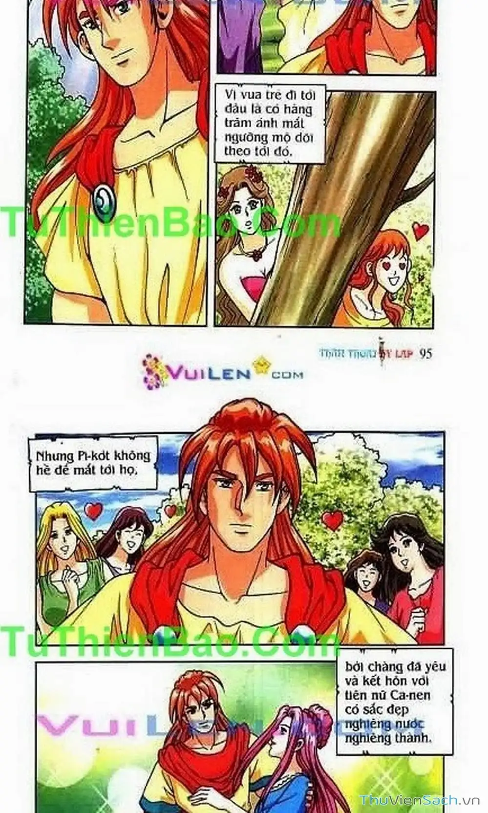 Truyện Tranh Thần Thoại Hy Lạp - Nguồn Gốc Các Vị Thần trang 3