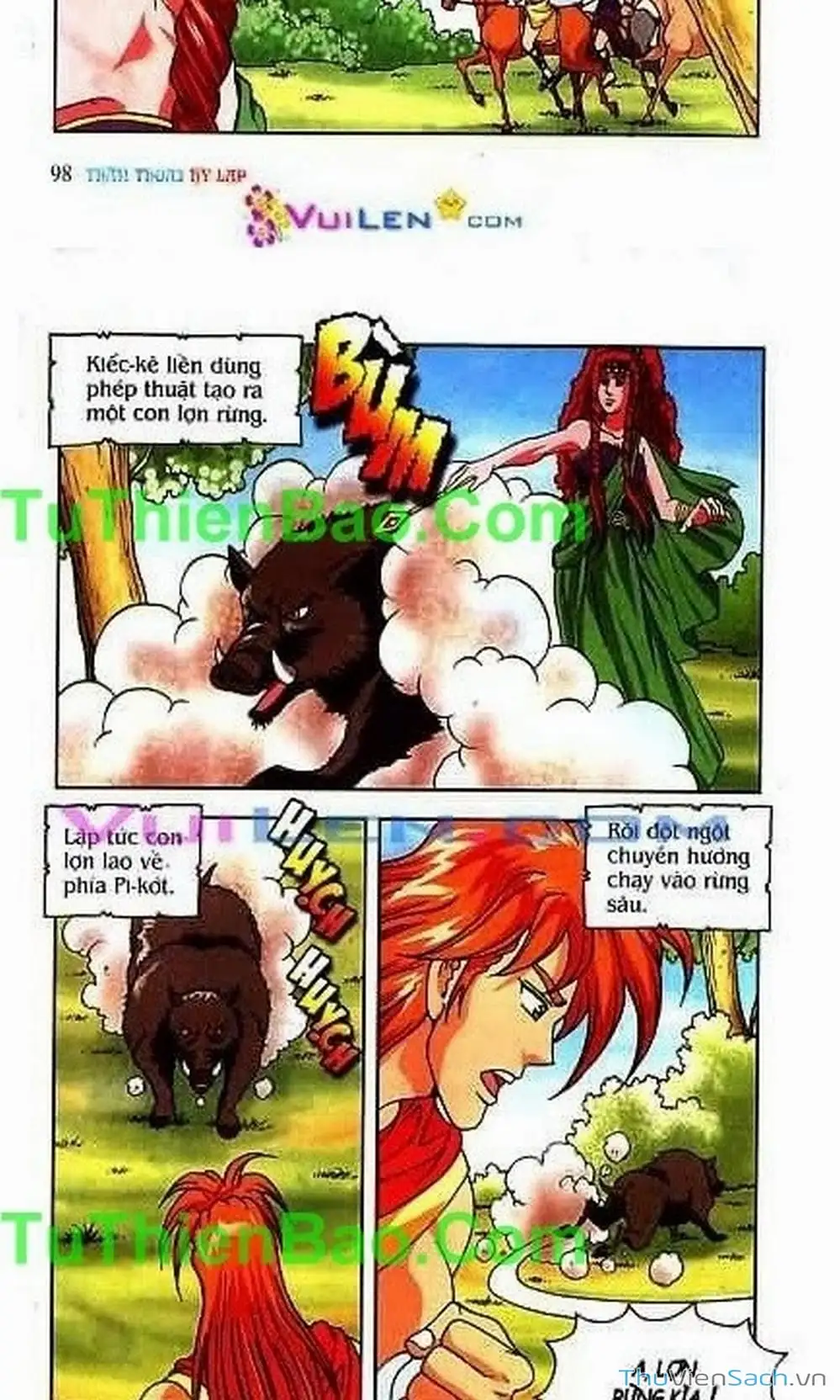 Truyện Tranh Thần Thoại Hy Lạp - Nguồn Gốc Các Vị Thần trang 3