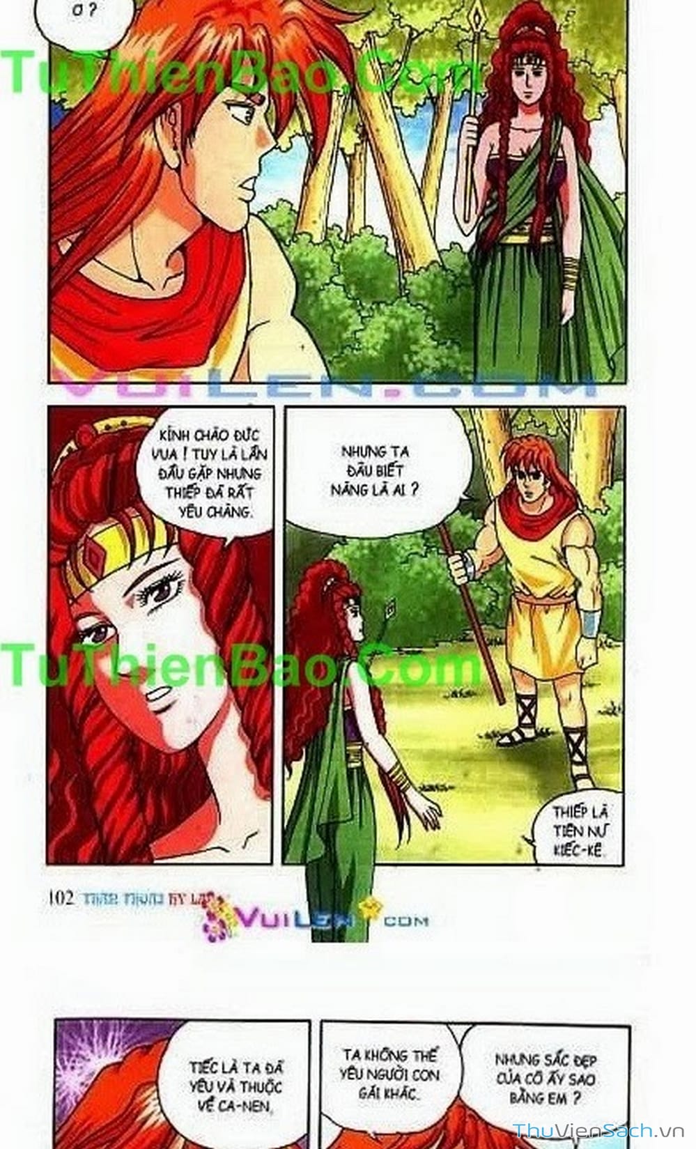 Truyện Tranh Thần Thoại Hy Lạp - Nguồn Gốc Các Vị Thần trang 3